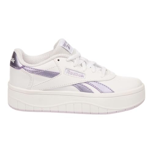 Reebok Court Advance Surge dziewczęce sneakersy, Ftwrwhite Metalicpurple Digitalgleam, 39 EU