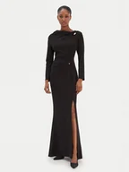 Sukienki - Rinascimento Sukienka koktajlowa CFC0126572003 Czarny Slim Fit - miniaturka - grafika 1