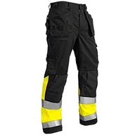 Spodnie męskie - Blakläder 152918609933D96 rozmiar D96 Cl.1 "High Vis" spodnie - czarny/żółty - miniaturka - grafika 1