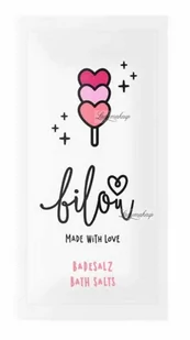 Bilou - Bath Salts - Sól do kąpieli - Lovely Strawberry - 80 g - Kosmetyki do kąpieli - miniaturka - grafika 1