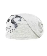 Czapki damskie - Czapka dziewczęca, szara, cekiny, Yes, Döll - miniaturka - grafika 1