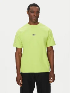 Quiksilver T-Shirt EQYZT08017 Zielony Relaxed Fit - Koszulki męskie - miniaturka - grafika 1