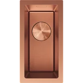 Zlewozmywaki - Mexen Trixo zlewozmywak stalowy 1-komorowy 230 x 440 mm, miedź HC - 6411221000-65HC - miniaturka - grafika 1