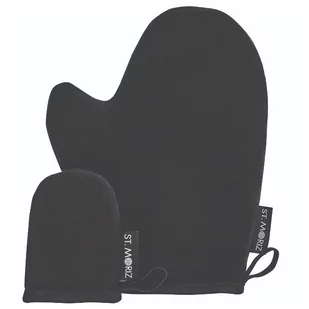 St Moriz Professional Double Sided Tanning Mitt and Face zestaw dwóch rękawic do ciała i twarzy - Zestawy kosmetyków damskich - miniaturka - grafika 1