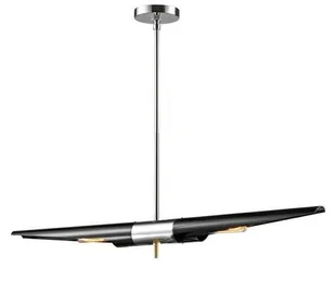 KingHome Lampa wisząca Apollo 1 - czarna MD21419-2M.BLACK - Lampy sufitowe - miniaturka - grafika 1