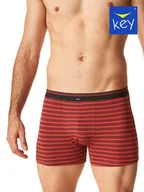 Majtki męskie - SZORTY KEY MXH-321 B24 (kolor ceglasty, rozmiar L) - miniaturka - grafika 1