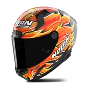 Kaski motocyklowe - Kask Integralny Nolan X-804 RS UC Checa 30th Anniversary Special Czerwony/Pomarańczowy/Żółty BłyszczącyXXL - miniaturka - grafika 1