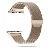 Akcesoria do smartwatchy - Tech-protect milaneseband apple watch 4 / 5 / 6 / 7 / 8 / se / ultra (42 / 44 / 45 / 49 mm) gold - miniaturka - grafika 1