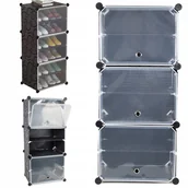 Szafki na buty - Szafka Modułowa Półka Na Buty Obuwie Regał Szafa - miniaturka - grafika 1