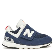 Buty dla chłopców - Sneakersy New Balance NW574VPN Granatowy - miniaturka - grafika 1