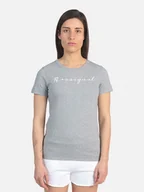 Koszulki i topy damskie - ROSSIGNOL Koszulka "Logo Rossi" w kolorze szarym - miniaturka - grafika 1