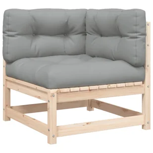 2-osobowa sofa ogrodowa z poduszkami, lite drewno sosnowe Lumarko! - Sofy ogrodowe - miniaturka - grafika 7