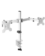 Uchwyty do monitorów - Mars Gaming MARM2W uchwyt / stojak do monitorów 68,6 cm (27") Biurko Biały MARM2W - miniaturka - grafika 1