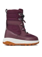 Buty dla dziewczynek - Reima Śniegowce Laplander 2.0 5400125A Fioletowy - miniaturka - grafika 1