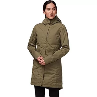 Kurtki damskie - Fjallraven Kiruna kurtka damska pikowana, parka W - S zielony 89644 - grafika 1