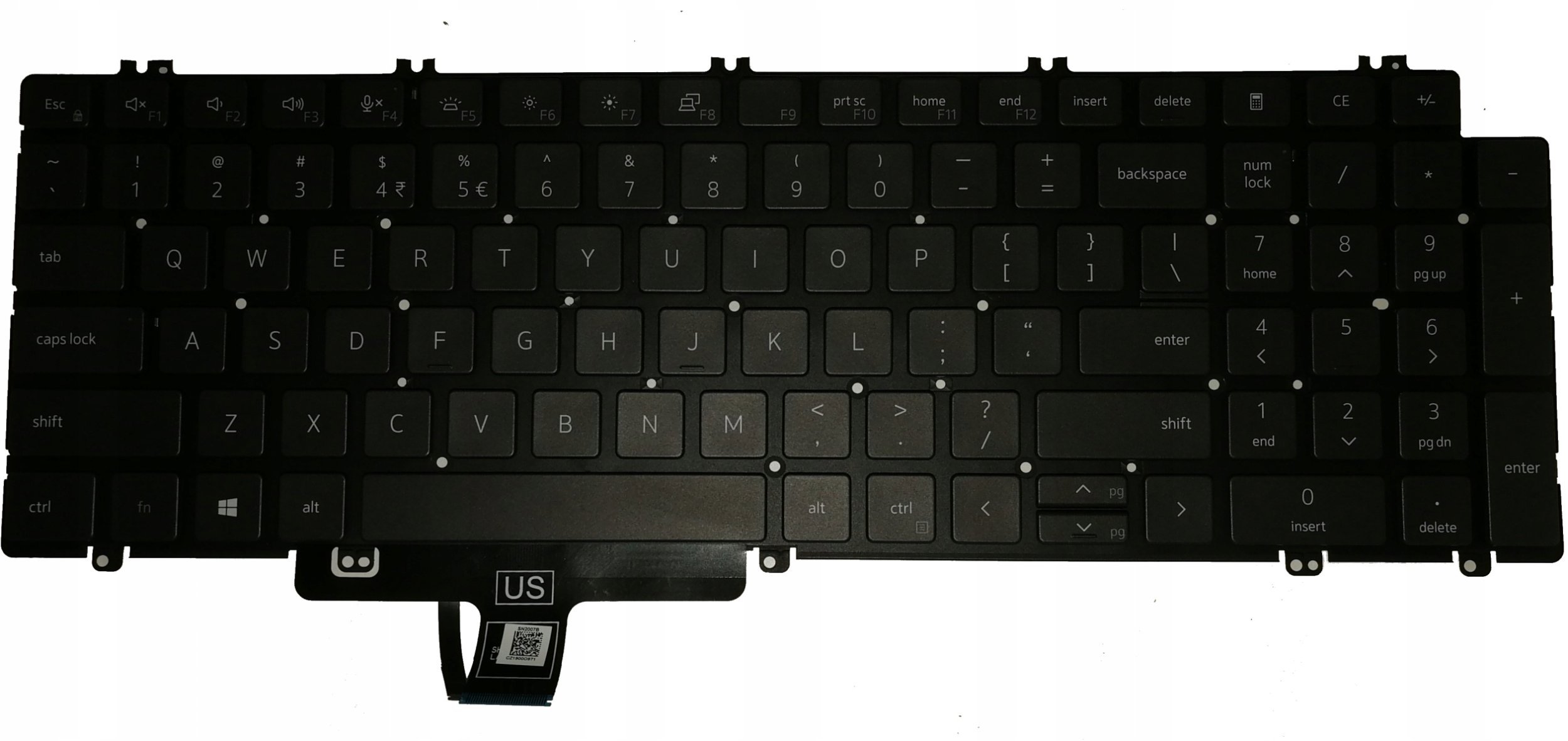 Pamięć do laptopa Dell Keyboard, Internal, N18NR