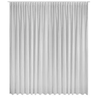Firany - Firana Dekoracyjna Simone 400 x 300 Taśma Biały - miniaturka - grafika 1