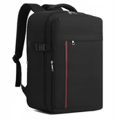 Plecaki - Plecak Ryanair 40x20x25 Bagaż do Samolotu Podręczny Czarny Mały 20L Rosso - miniaturka - grafika 1