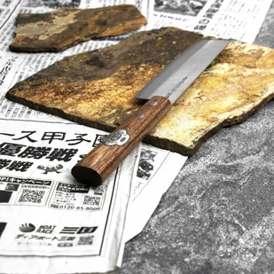 Kanetsune 1000 Shirogami #2/SS Nóż Mini Nakiri 13,5 cm - Noże kuchenne - miniaturka - grafika 7