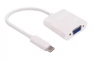 Kable USB - Kabel USB MicroConnect USB-C VGA Bia$37y USB3.1CVGAW - miniaturka - grafika 1
