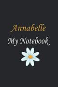 Pozostałe książki obcojęzyczne - Annabelle, My Notebook : Journal For Annabelle | Notebook For Annabelle | Couples Gift | Diary & Notebook ... Best Lined Notebook: Lined Notebook / ... 110 Pages, 6x9, Soft Cover, Matte Finish - miniaturka - grafika 1