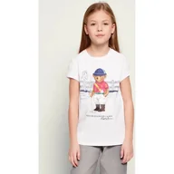 Koszulki dla dziewczynek - POLO RALPH LAUREN T-shirt Regular Fit - miniaturka - grafika 1