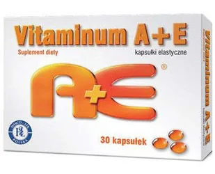 Hasco-Lek Vitaminum A+E x 30 kaps - Witaminy i minerały Hasco-Lek Vitaminum A+E x 30 kaps - Witaminy i minerały - miniaturka - grafika 1