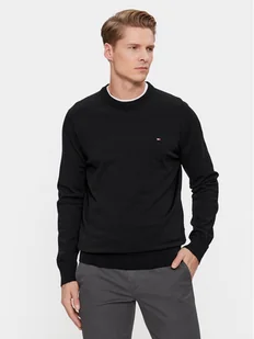 Tommy Hilfiger Sweter MW0MW30955 Czarny Regular Fit - Swetry męskie - miniaturka - grafika 1