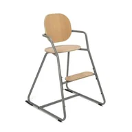 Krzesełka do karmienia - Charlie Crane Krzesełko do karmienia Tibu buk Cool - miniaturka - grafika 1