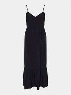 Pieces Sukienka letnia Sade 17146543 Czarny Wide Fit - Sukienki - miniaturka - grafika 1