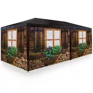 Namiot ogrodowy Górska Chata 3x6m - Pawilony ogrodowe - miniaturka - grafika 1