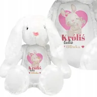 Maskotki i pluszaki - PRZYTULANKA Królik PREZENT dla DZIECI Kreator Imię - miniaturka - grafika 1