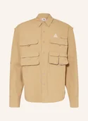 Koszule męskie - Nike Koszula Outdoorowa Acg Dri-Fit Adv beige - miniaturka - grafika 1