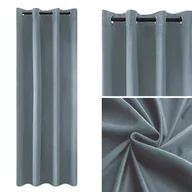 Zasłony - Zasłona 140x250 Przelotka Velvetowa Giorgia 02 - miniaturka - grafika 1