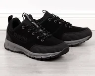 Buty trekkingowe męskie - Buty trekkingowe męskie Big Star Buty sportowe męskie casual czarne Big Star II174182 44 - miniaturka - grafika 1