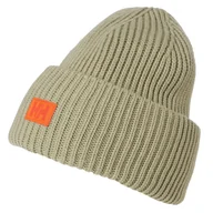 Czapki damskie - Czapka zimowa HELLY HANSEN HH RIB BEANIE 54020_463 – Zielony - miniaturka - grafika 1