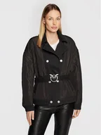 Kurtki damskie - PINKO Kurtka przejściowa Crocchio 1J110W A0A2 Czarny Regular Fit - miniaturka - grafika 1
