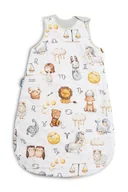 Śpiworki dla dzieci - Sensillo, śpiworek do spania m 50x80 zodiak szary - miniaturka - grafika 1