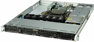 Supermicro SYS-510T-WTR-EU serwer barebone Intel C256 LGA 1200 (Socket H5) Rack (1U) Czarny SYS-510T-WTR-EU - Serwery - miniaturka - grafika 1