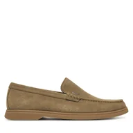 Mokasyny męskie - Mokasyny BOSS Sienne 50543083 Zielony - miniaturka - grafika 1