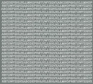 Litery samoprzylepne matowe, szare, 5 mm - Pasmanteria Litery samoprzylepne matowe, szare, 5 mm - Pasmanteria - miniaturka - grafika 1