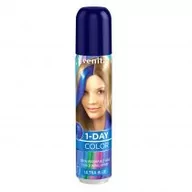 Farby do włosów i szampony koloryzujące - Venita 1-Day, spray koloryzujący do włosów, 12 Szmaragdowy Błękit, 50 ml - miniaturka - grafika 1