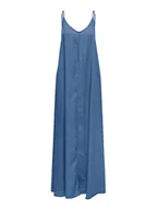 Sukienki - ONLY Sukienka letnia Charis 15337932 Niebieski Loose Fit - miniaturka - grafika 1