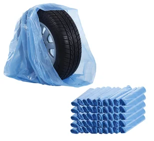 Zestaw worki na opony niebieskie LDPE 62 cm - 500 szt - Akcesoria wulkanizacyjne - miniaturka - grafika 1