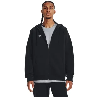 Bluza męska Under Armour Rival Fleece FZ Hoodie - Bluzy sportowe męskie - miniaturka - grafika 1