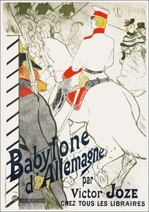 Galeria Plakatu, Plakat, Babylone d’Allemagne, Henri De Toulouse-Lautrec, 40x50 cm - Plakaty Galeria Plakatu, Plakat, Babylone d’Allemagne, Henri De Toulouse-Lautrec, 40x50 cm - Plakaty - miniaturka - grafika 1