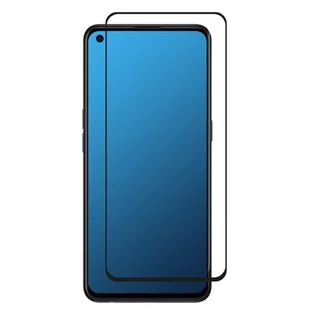 MYSCREEN PROTECTOR Szkło hartowane Diamond Glass Edge Full Glue do Oppo Reno 4F/5G Czarny - Szkła hartowane na telefon - miniaturka - grafika 1