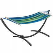 Hamaki - Hamak ogrodowy ze stelażem 200x100cm 200kg 1 - miniaturka - grafika 1