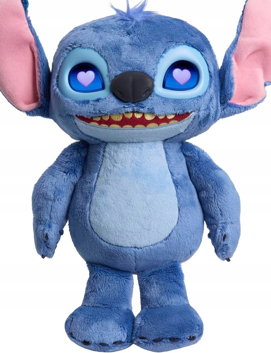 PLUSZOWA ZABAWKA INTERAKTYWNA 34,3 CM Z 50 DŹWIĘKAMI I EFEKTAMI LCD