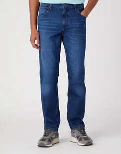 Wrangler Greensboro Męskie Spodnie Jeansowe Free Way W15Qyjz99-W36 L30 - Spodnie męskie - miniaturka - grafika 1